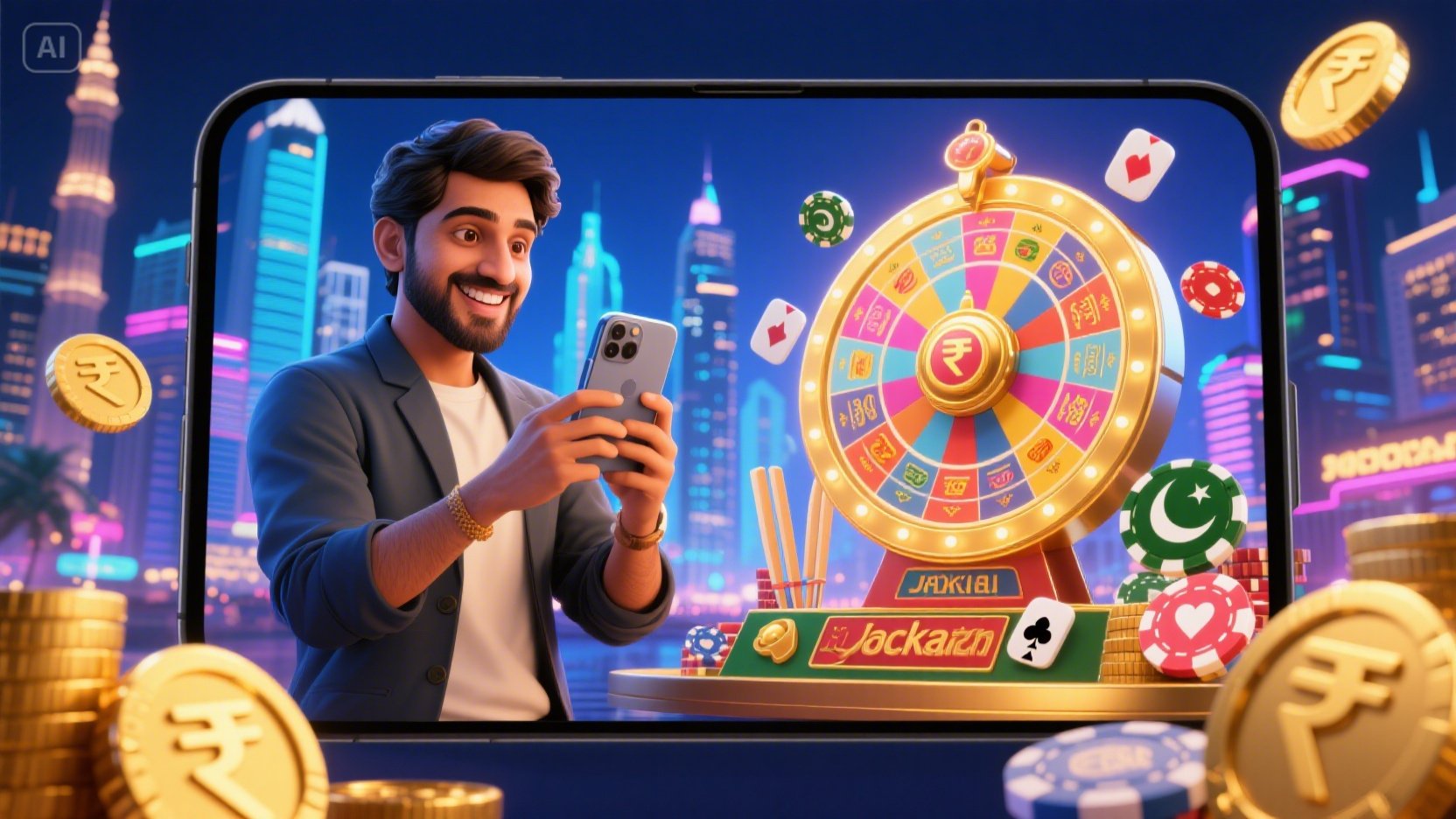MotorCity CasinoDeposit PKR now and receive 200% instantly! Pakistani gamers can play casino, slots, and live tables with safe local banking and fast payouts.